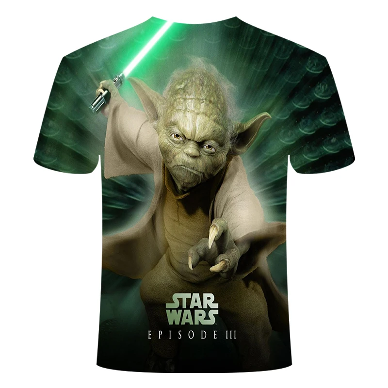 Новейшая модель; 3D печатных футболка Star Wars Для мужчин Для женщин летние шорты рукавом Забавные футболки модные Повседневное одежда Азии Размеры 3 D футболка