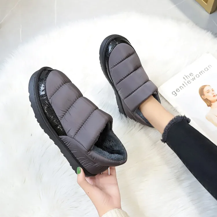 2019 женские зимние ботинки Botas Femininas Водонепроницаемые теплые ботильоны на