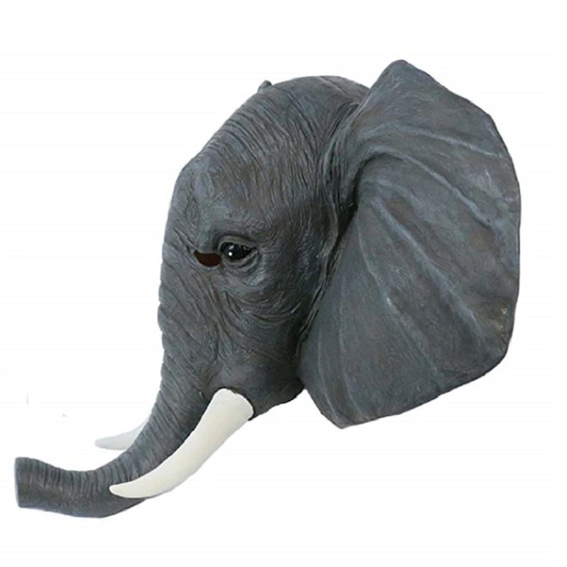 

Manufacturer-made Halloween Christmas Zoo Decoration Headgear Animal Elephant Mask African Animal Mask