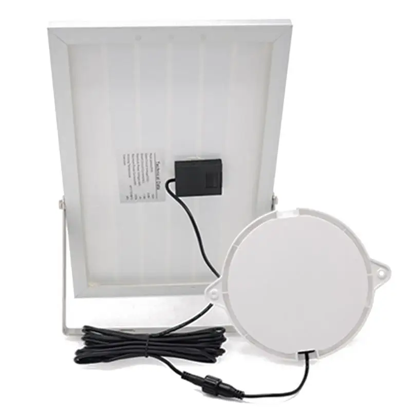 Round Bulb Sperate Solar LED Wall Lamp Stable Performance No Heating Safety Waterproof Garage Outdoor Emergency Light | Лампы и