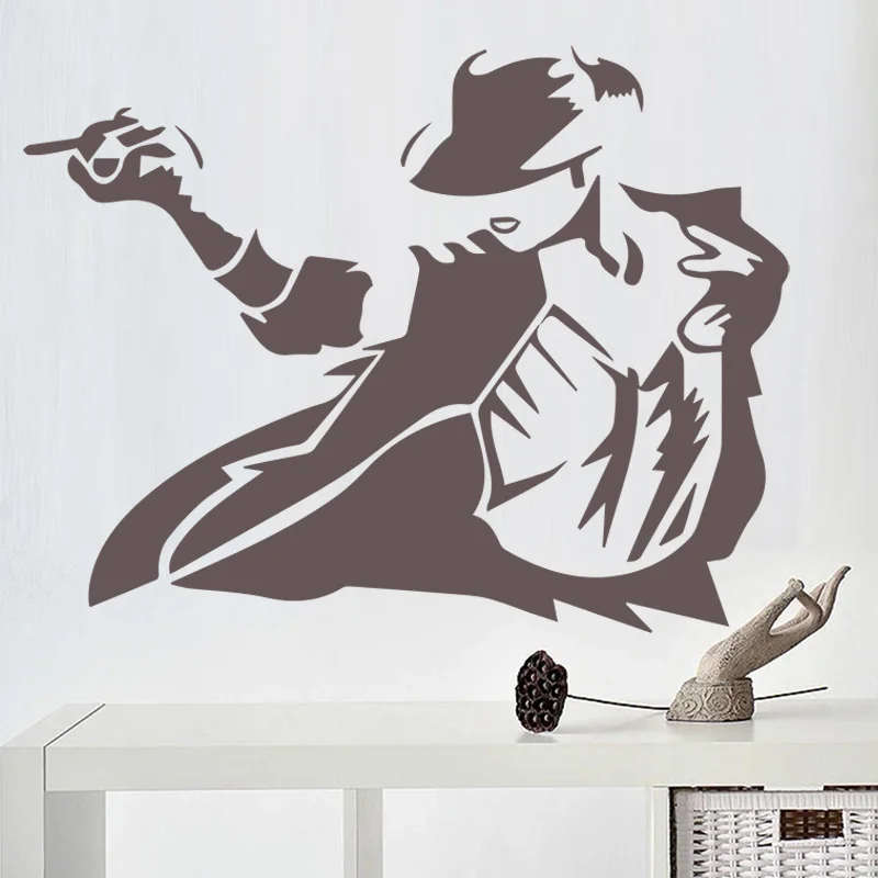 Стильная женская Настенная Наклейка для девочек аксессуары украшения спальни