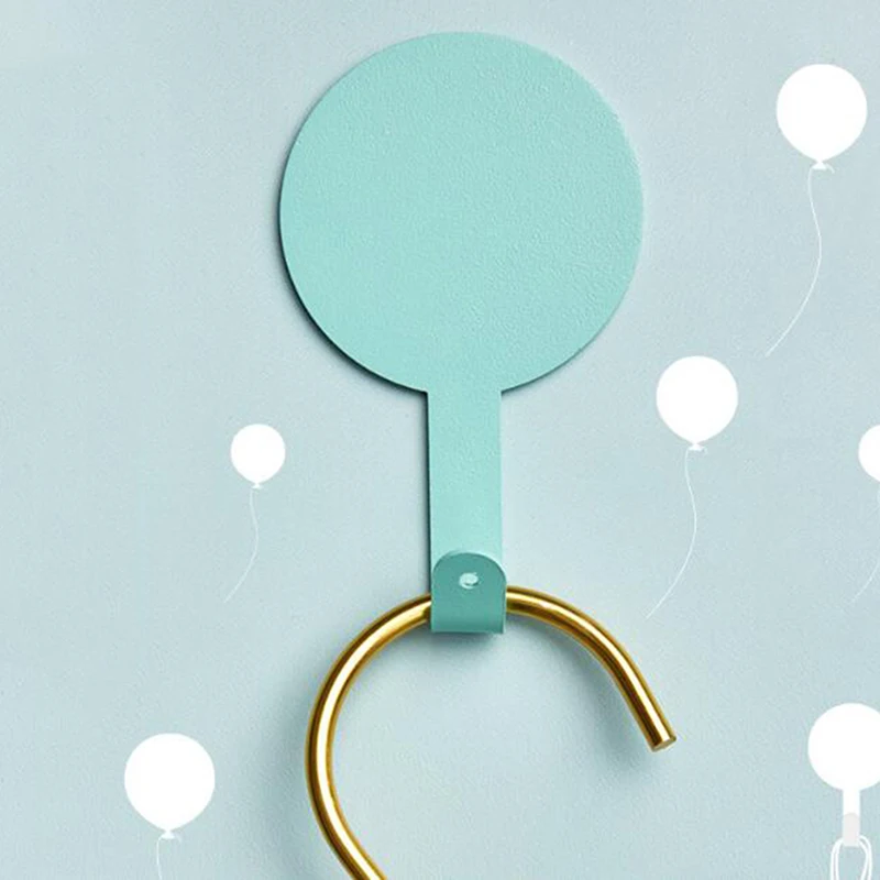 

Simple Metal Hook Up Creative no Punching Powerful Wall Decoration Storage Home Accessories Tools