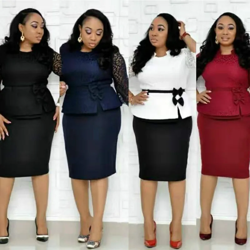 2020 new sexy fashion style summer and autumn african women printing plus size dress clothes for S-5XL | Тематическая одежда и