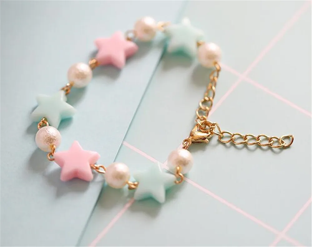 Заколка для волос с жемчугом и бантом B498 в готическом стиле|Аксессуары костюмов| |