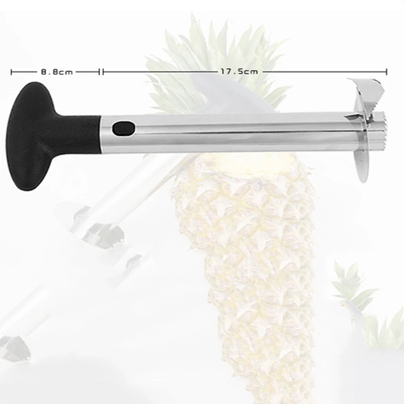 Фрукты инструмент для очистки ананасов Нержавеющая сталь тесак нож удаления