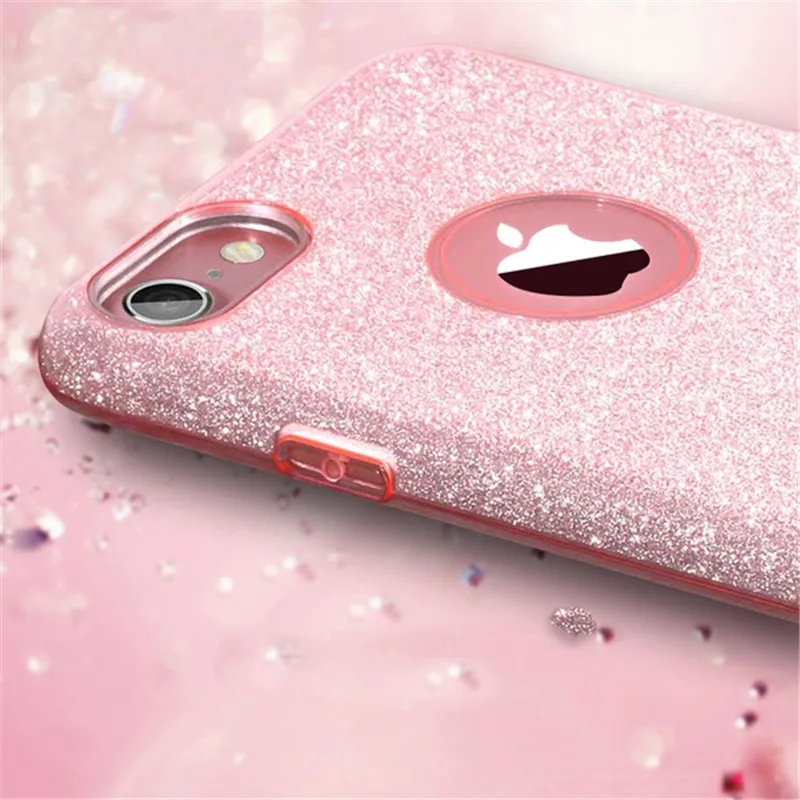 Модный Блестящий чехол со стразами для IPhone 8 7 6 6S Plus мягкий силиконовый iphone X XS 11 Pro