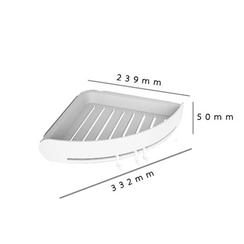 

Bathroom Storage Shelf Toilet Organizer Bathtub Tray Holder Mounted Corner Rack