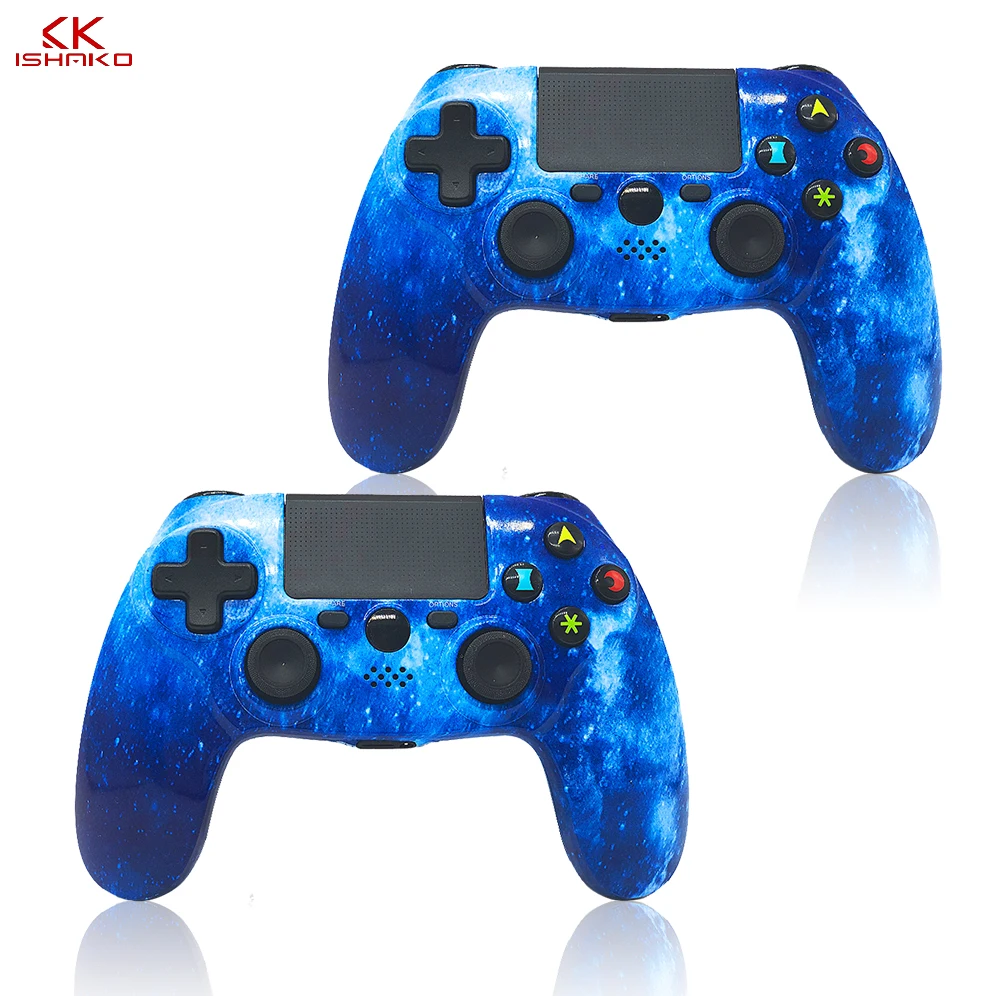 K ISHAKO двойной SHOCK4 для Playstation 4/ПК/ноутбуков/PS tv/SMART tv Gampad контроллер Bluit-in и динамик |