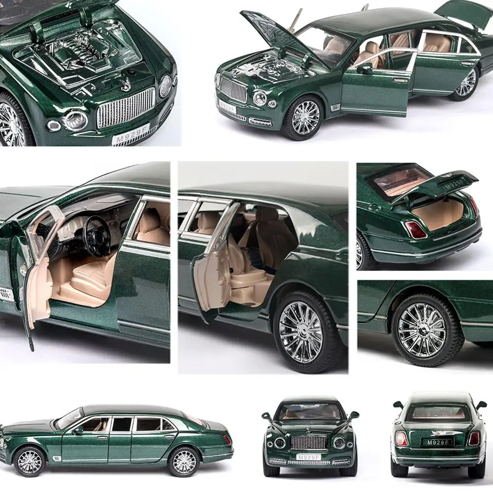 1:24 высокий Simitation автомобиля для Bentley Mulsanne держатель серии Extended сплав металла