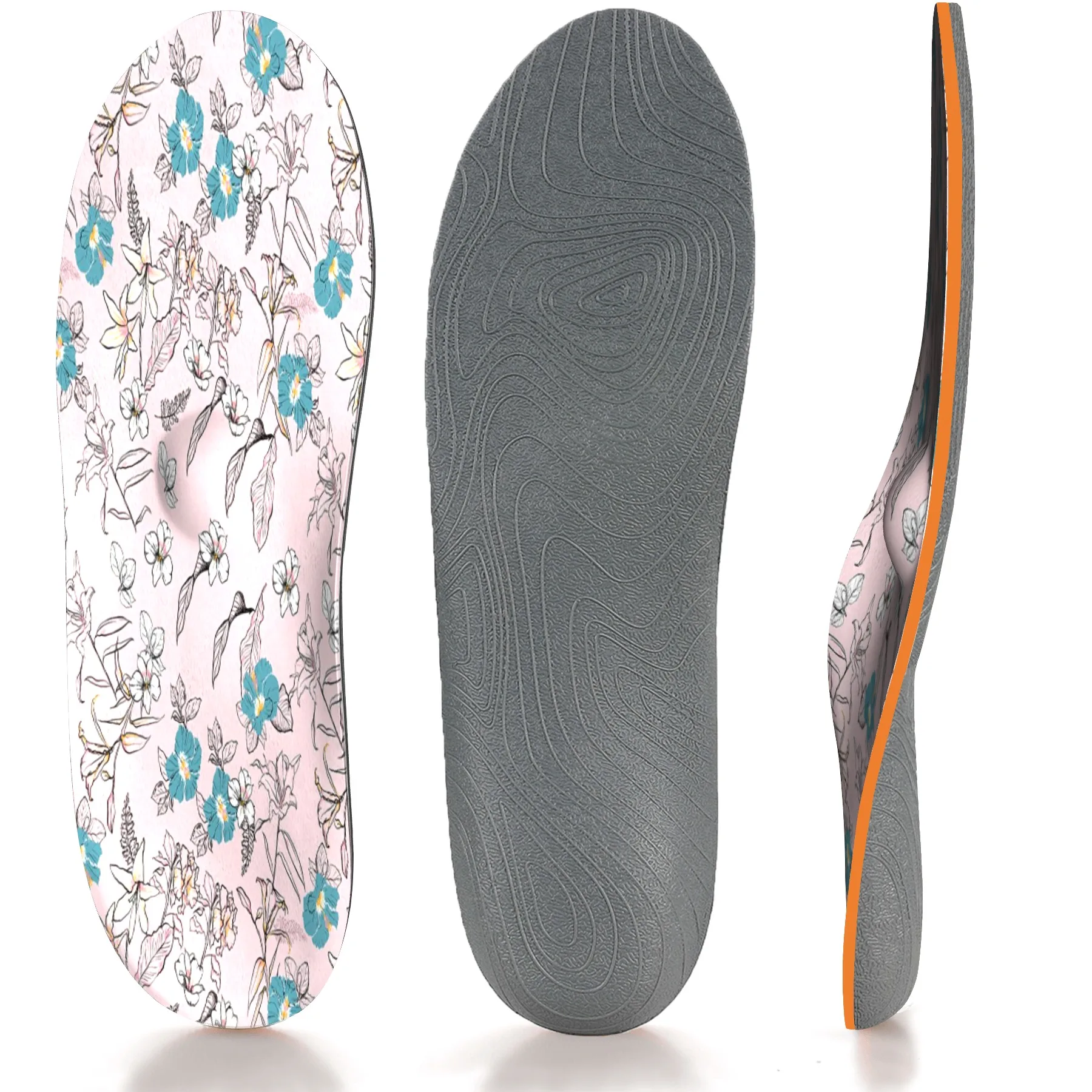 

Original Flat Feet Arch Support Insoles,Relieve Back Pressure and Foot Fatigue,Plantar Fasciitis Orthotic Insoles Men Women