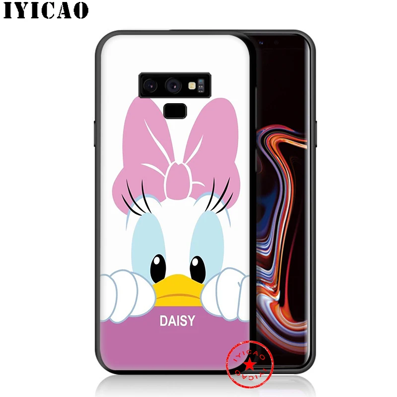 IYICAO милый мягкий чехол для телефона с Дональдом Даком Samsung Galaxy S10e S10 S9 S8 Plus S6 S7 Edge Note