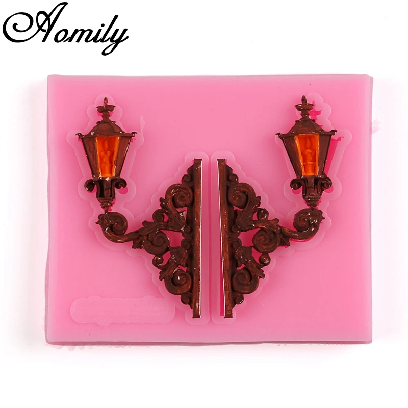 Aomily 3D Европейская настенная уличная лампа фонарь для украшения выпечки | Дом и