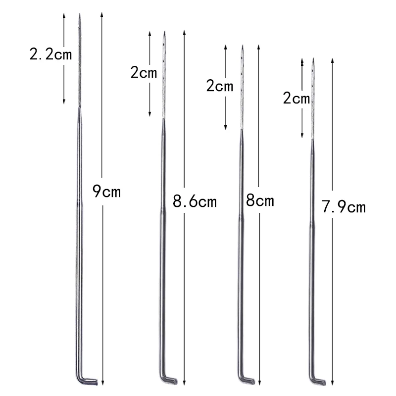 Набор иголка для рукоделия MIUSIE100 шт. 4 размера|Швейные иглы| |