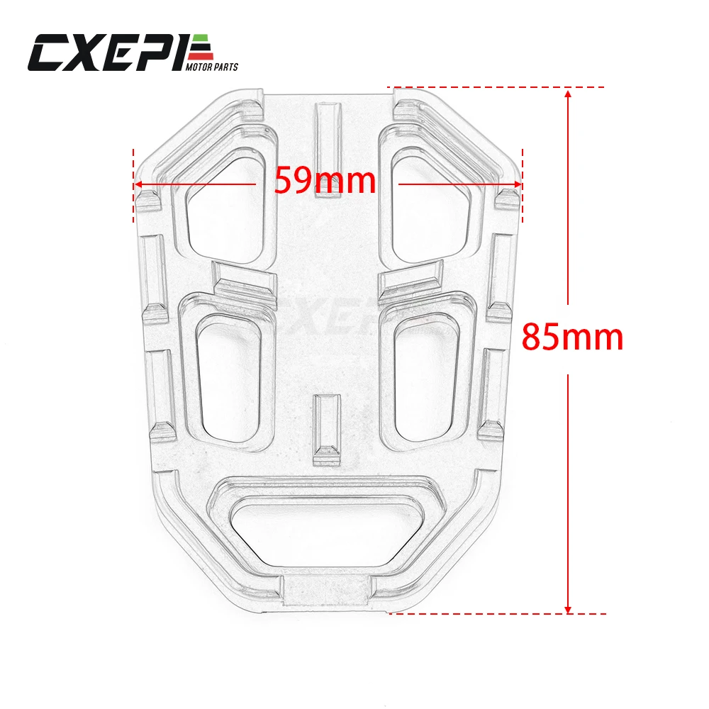 

Motorcycle CNC Aluminum Passenger Footrests Rear Foot Pegs pedals For Benelli Leoncino 500 Leoncino500