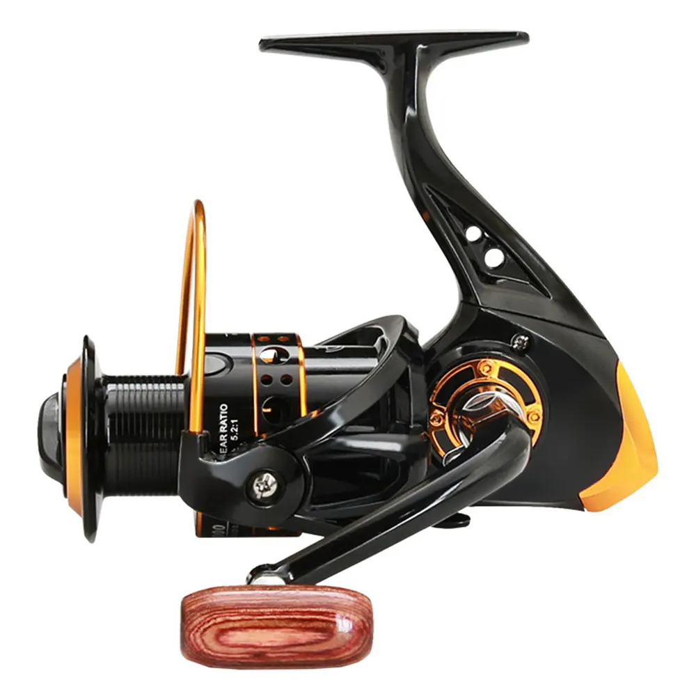 

Ice Fishing Reels Feeder Metal Spool 5.2:1 Spinning Wheel Fishing Goods Accessories Tackle Winter Pesca 6000 Casting Reel