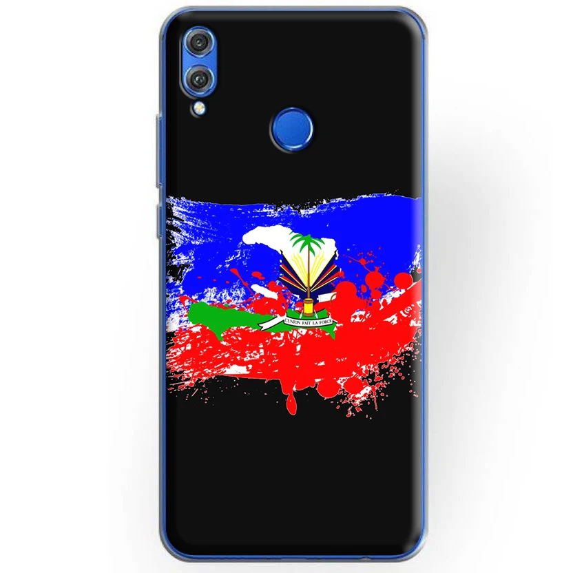 Силиконовый чехол с флагом Гаити для Huawei Honor 20 20S Note 10 9X 9 8A 8X 8C 8 7X 7A 7C 6A Lite Pro |