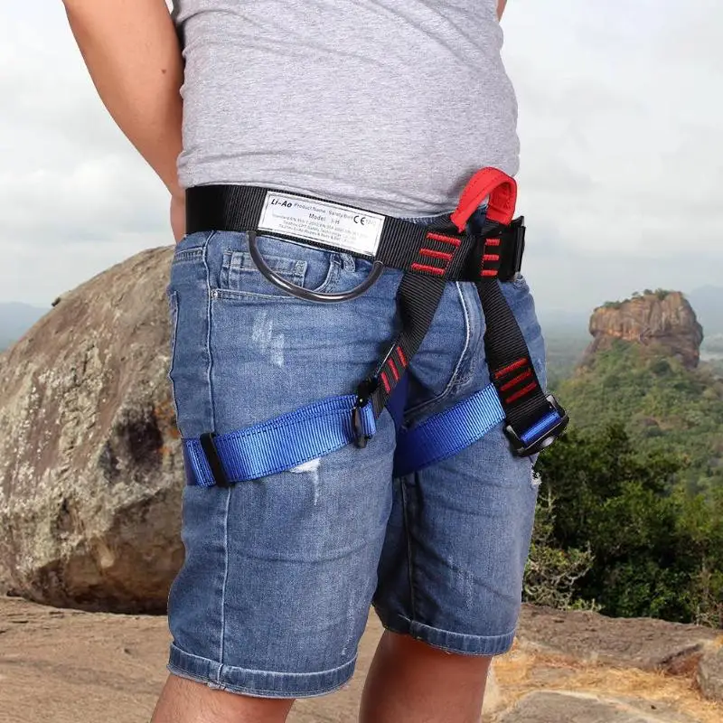 

Outdoor Sports Rock Climbing Harness Waist Support Half Body Safety Belt