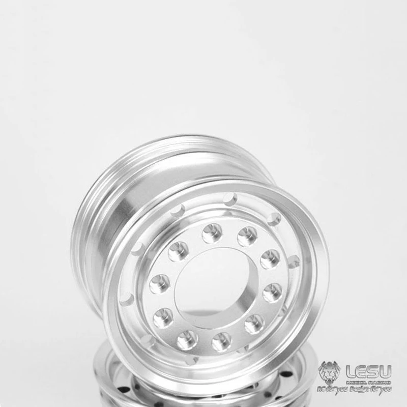 Металлическая широкая втулка переднего колеса LESU для модели грузовика TAMIYA RC 1/14 |