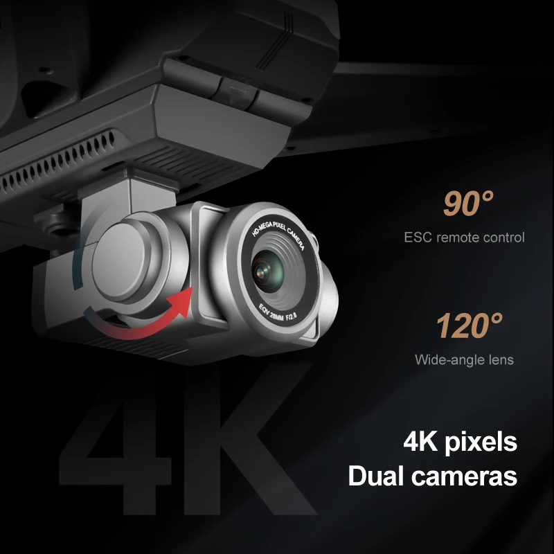 Новинка F11 PRO 4K GPS Дрон с Wi-Fi FPV двойная HD-камера Профессиональная фотосъемка раньше