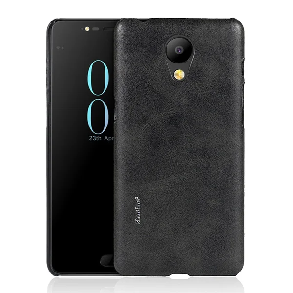Для Elephone P8 чехол Чехол для Elephone P8 деловой чехол Роскошный Ретро Обложка на заднюю панель из искусственной кожи - Цвет: BLACK