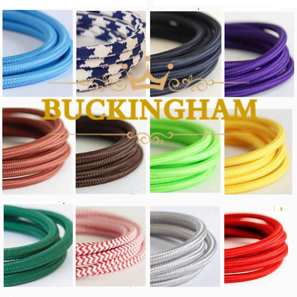 Винтажный Электрический провод в стиле ретро электрический кабель подвесные