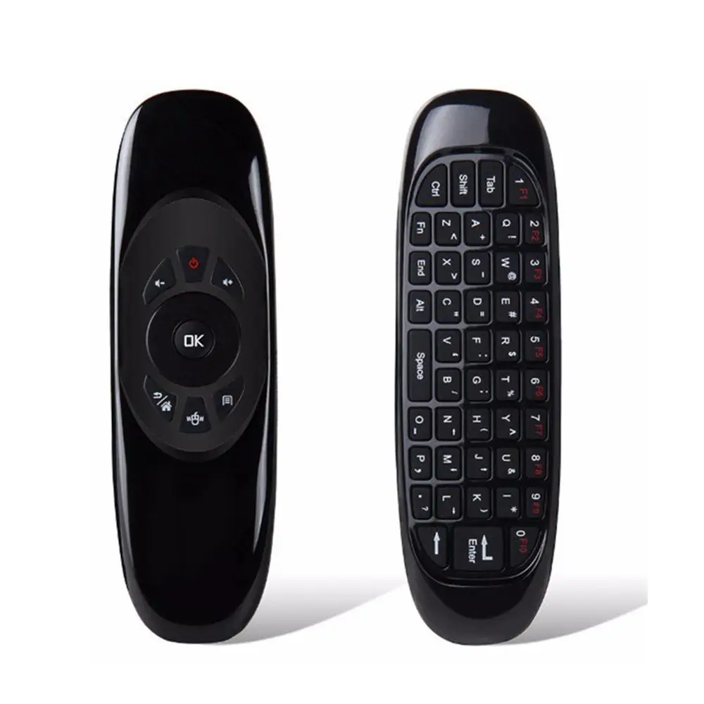 C120 Fly Air mouse беспроводной пульт для телевизора 6 осей сенсор 2,4G перезаряжаемый пульт дистанционного управления для Android Linux, Windows, Mac O