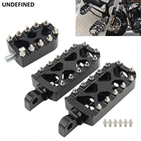 for harley mx foot pegs motorcycle wide fat footrest shifter pegs 360 roating sportster fatboy street bob wide glide dyna bobber
