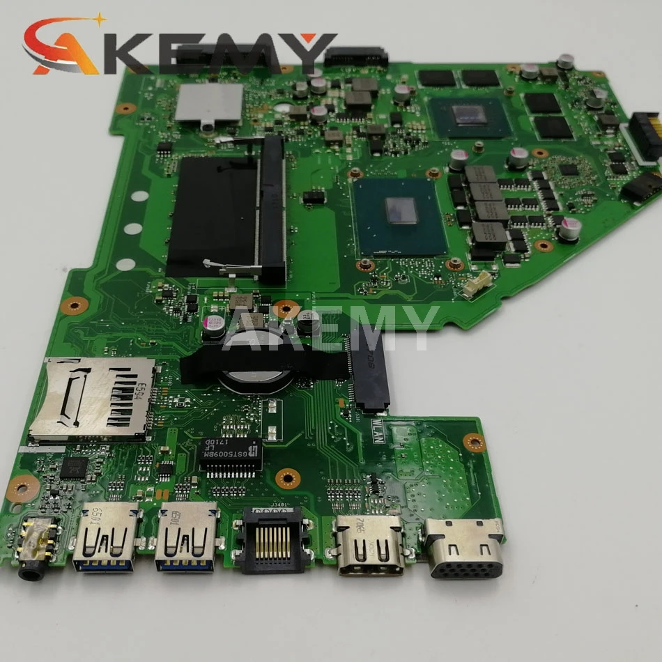 x550vx motherboard for asus x550vx x550vq fz50vx fh5900v i5 6300hq gtx950m 8gb ram laptop motherboard tested original free global shipping