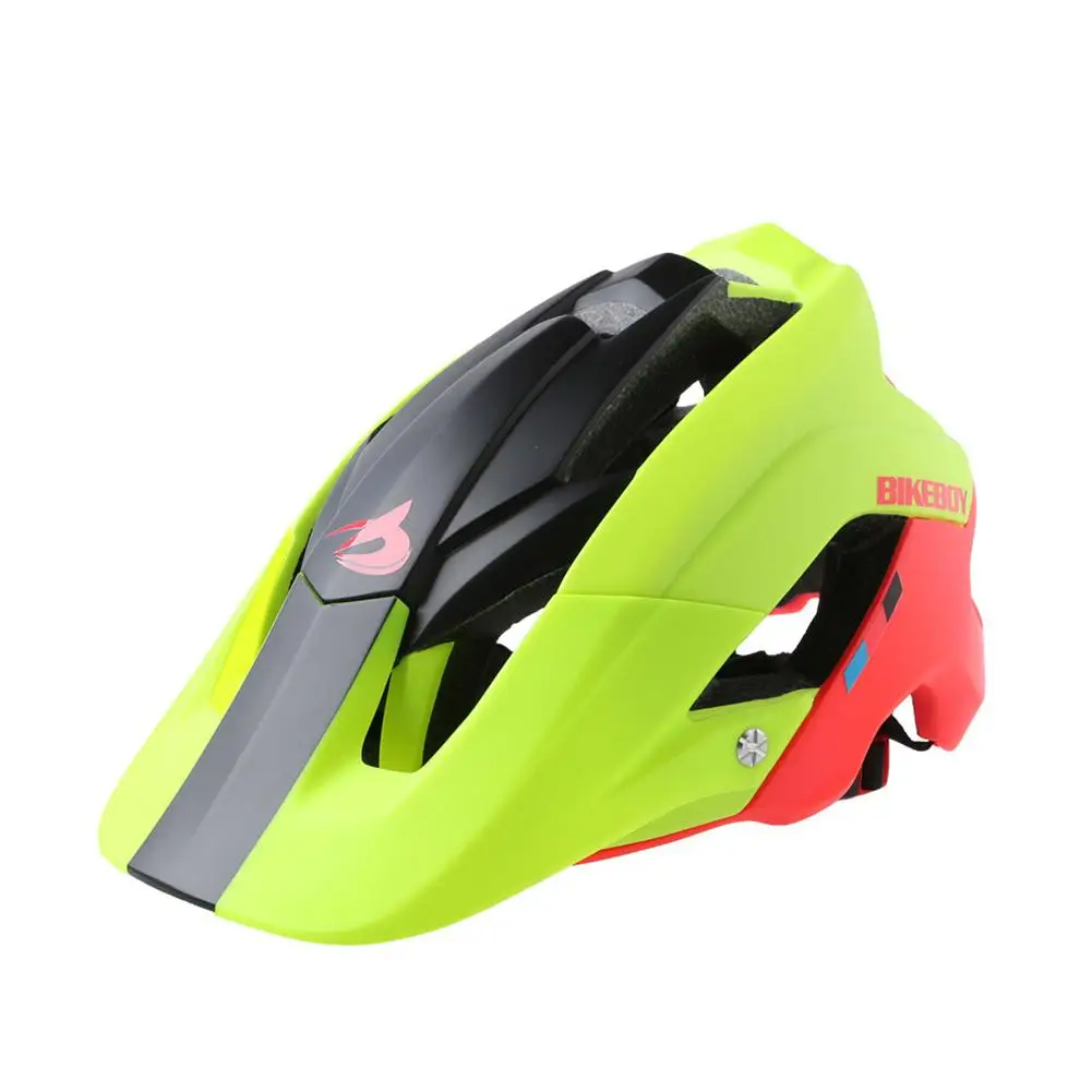 

Bikeboy Integrally Molded Cycling Helmet Bicycle Mountain Bike Helmets Highway Men Women Safe Accessories Sports Equipment