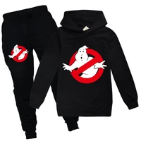 spring 2022 new ghostbusters boys girls hoodies for teens sweaterpants set baby girls ghostbusters childrens birthday clothes