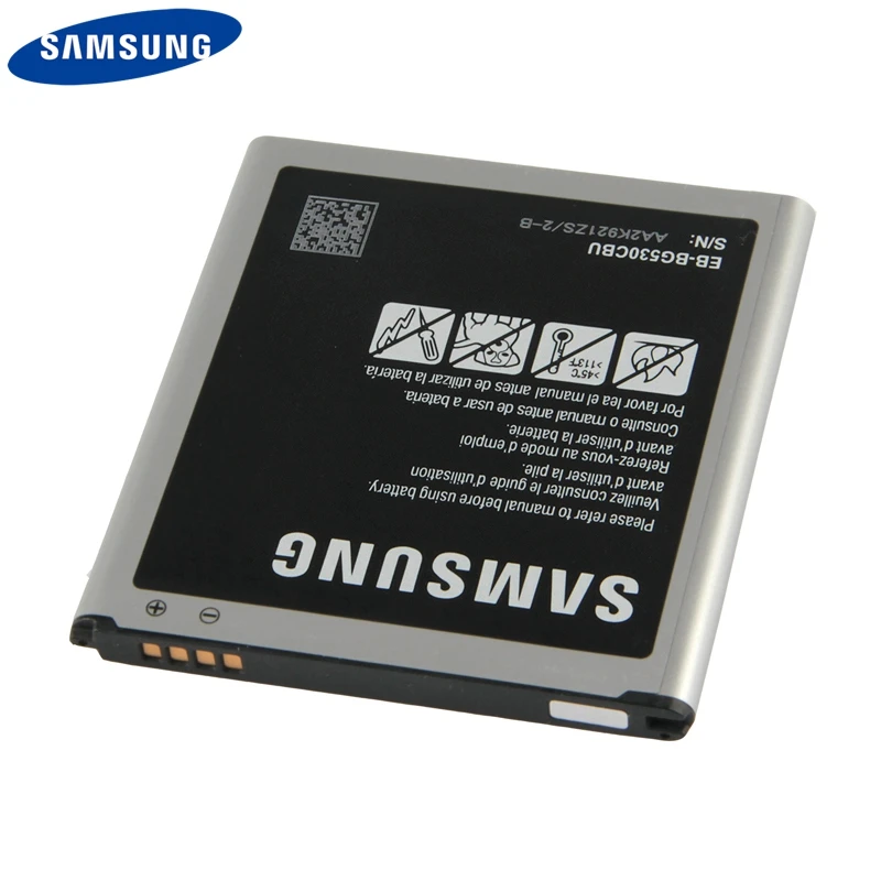 Оригинальная Замена телефон Батарея EB-BG530CBC для samsung Galaxy Grand Prime J3 J320F J320FN G5308W G530 G530H J5 2600 мА-ч
