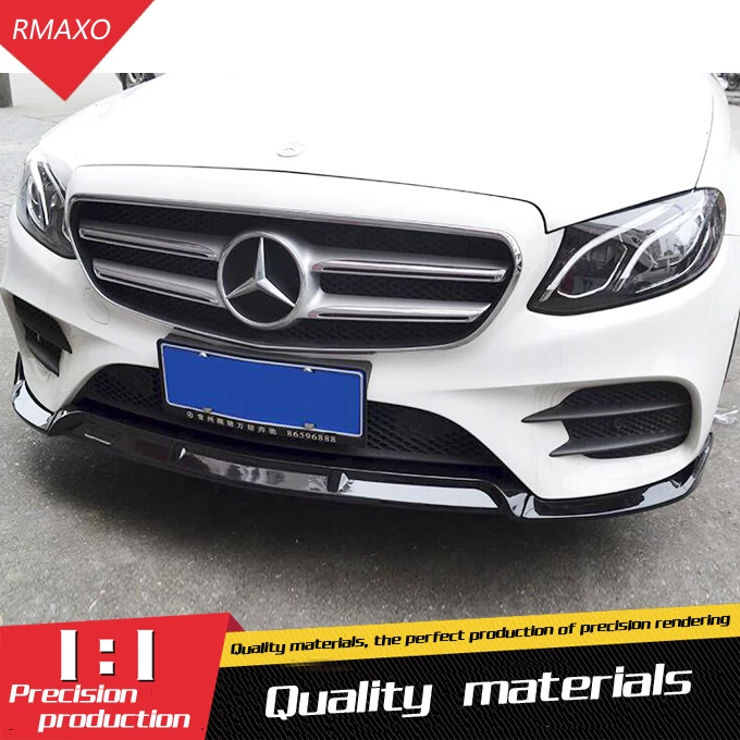 Для BENZ W213 Задний Спойлер ABS задний передний бампер диффузор защитные бамперы для