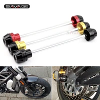 motorcycle front axle fork crash slider for ducati 899 panigale 959 1199 1299 1098 1198 accessories falling protection sliders