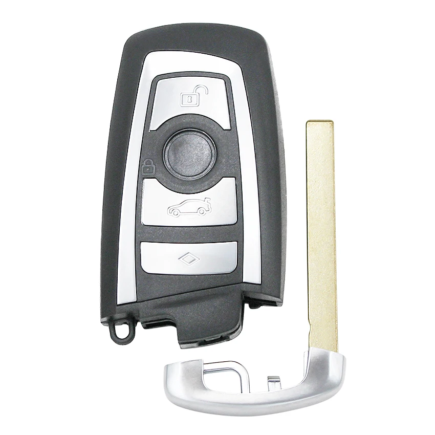 Смарт-ключ с дистанционным управлением 4 кнопки 433 МГц для BMW F CAS4 5 Series 7 смарт-ключ