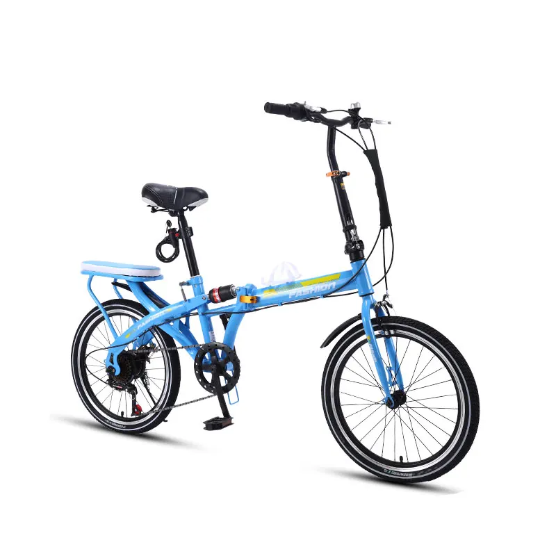 Verkaufen Klapp Fahrrad 16/20 Zoll Kleine Mini Ultra Licht Tragbare Variabler Geschwindigkeit Schock Absorption Erwachsene Bike