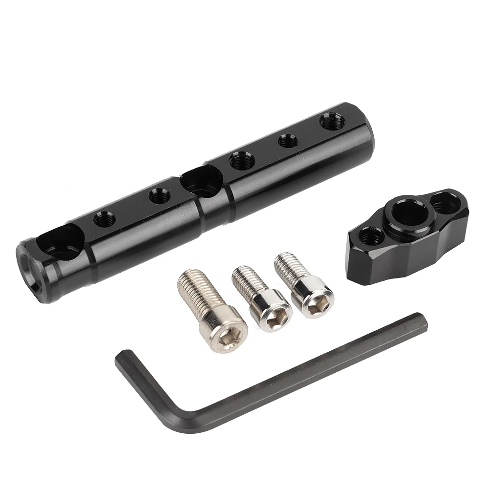 

Универсальный кронштейн для крепления зеркала на руль мотоцикла или скутера с резьбой 8 мм/10 мм