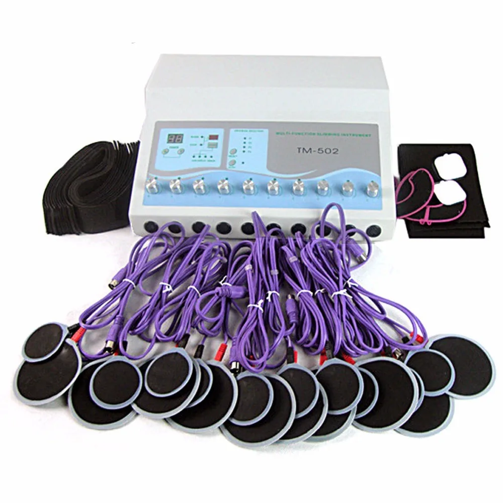 

Free Shipping Micro Current Shaping Instrument Body Electrotherapy Instrument Dredge Meridian Instrument Muscle Stimulator TM502