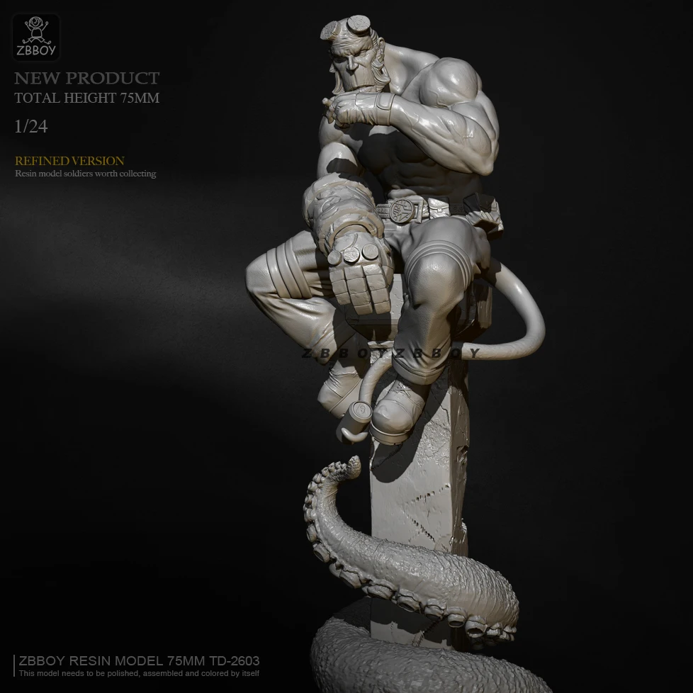 

H75mm Resin model kits figure colorless and self-assembled TD-2603