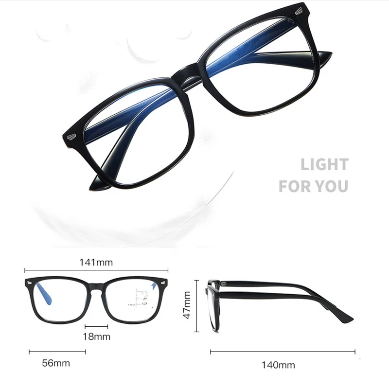 Мультифокальные очки для чтения iboode умный зум мужские и женские дальнозоркости