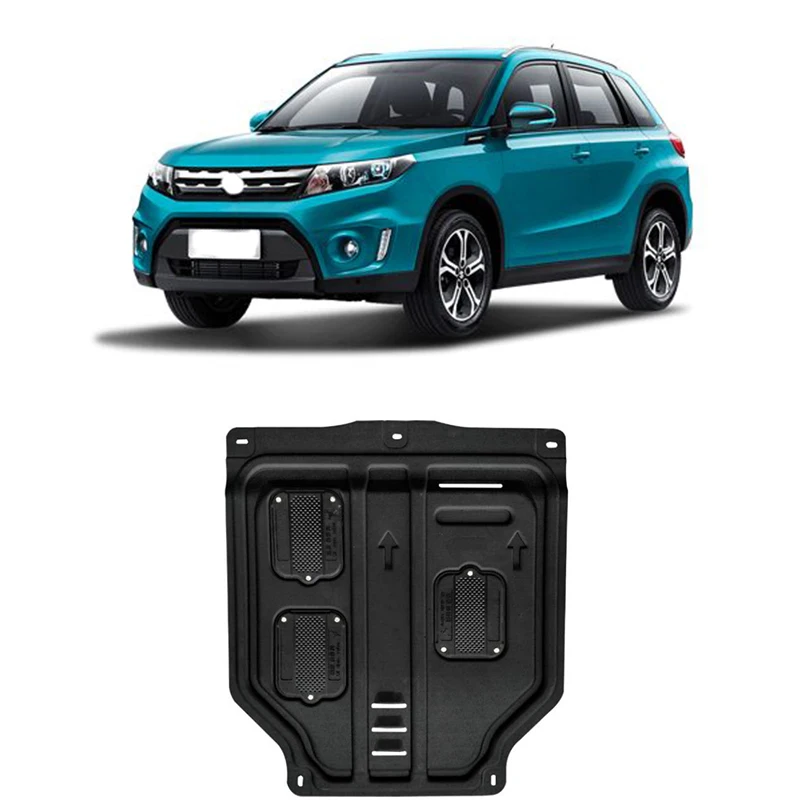 Пластиковая стальная защита двигателя для Suzuki Vitara 2016 2019 противоскользящая