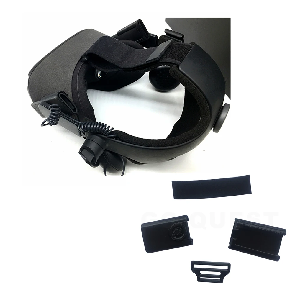 Адаптер и волшебная лента для наушников Oculus Quest VR HTC Vive Deluxe|Аксессуары очков ВР/ДР|