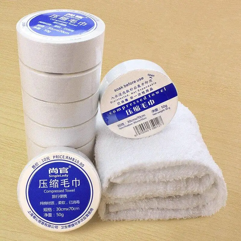 

30*70cm Compressed Towel Increase Size Portable Face Care Cotton for Outdoor Travel Health Sports Magic Towel