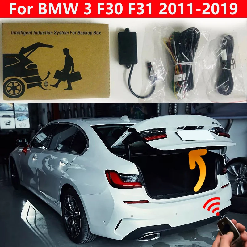 Открытие багажника автомобиля для BMW 3 F30 F31 2011-2019 хвостовая коробка датчик удара