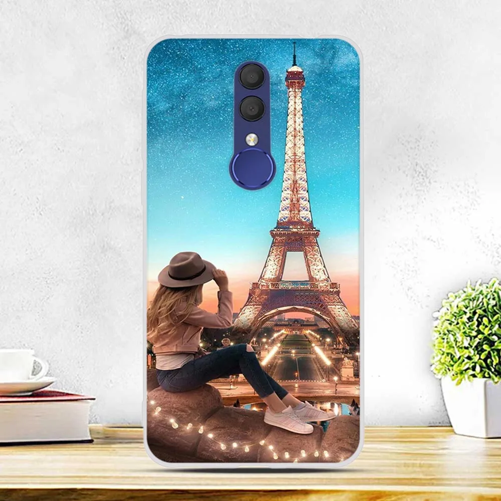 ТПУ чехол для Coque Alcatel 1X2019 5 &quotчехол Мягкая силиконовая задняя крышка Fundas 5008Y