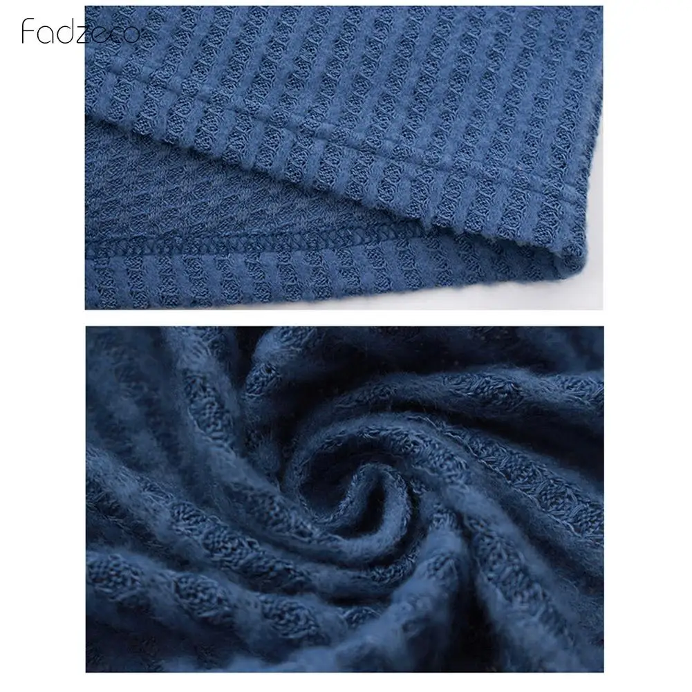 FADZECO новинка 2019 Женская мешковатая одежда футболка на осень и зиму размера плюс