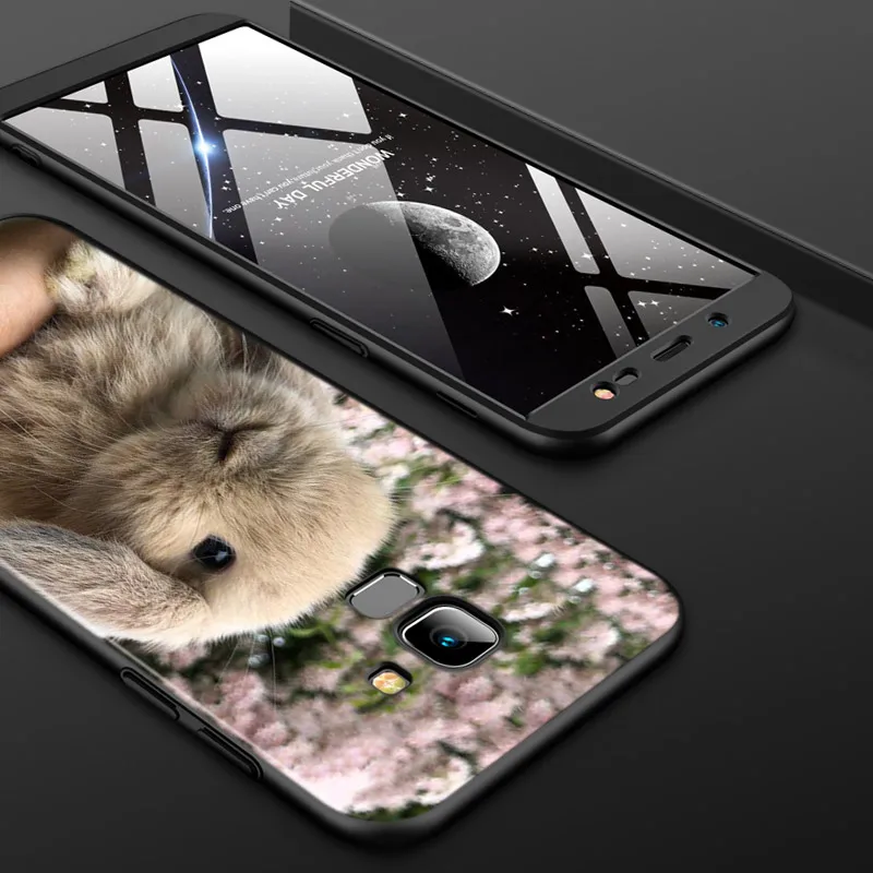 Силиконовый чехол симпатичного зайчика для Samsung Galaxy A9 A8 A7 A6 A6S A8S Plus A5 A3 Star 2018 2017 2016 на.