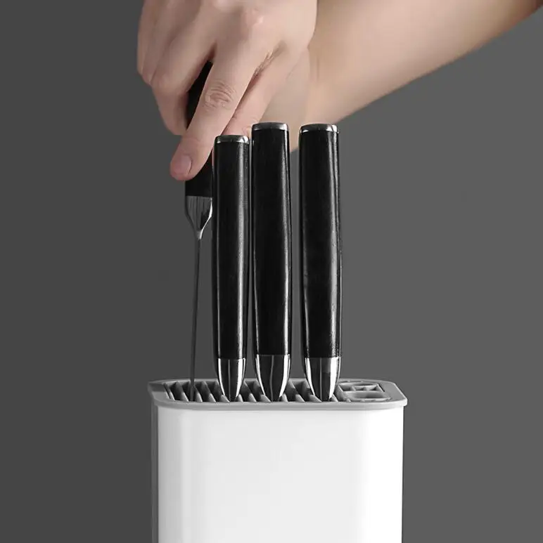 Xiaomi Mijia Huohou подставка для кухонных ножей держатель для инструментов подставка для ножей многофункциональная кухонная Подставка для хранения для дома