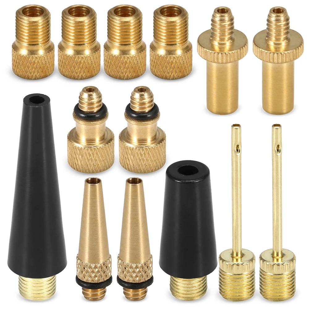 Велосипед Клапан набор адаптеров для велосипедных шин клапан конвертер комплект