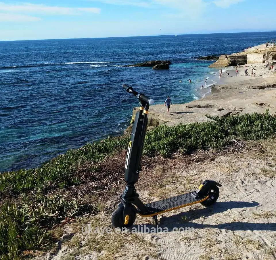 Скутер U1 популярный scrooser стиль электрический скутер с большими колесами модный