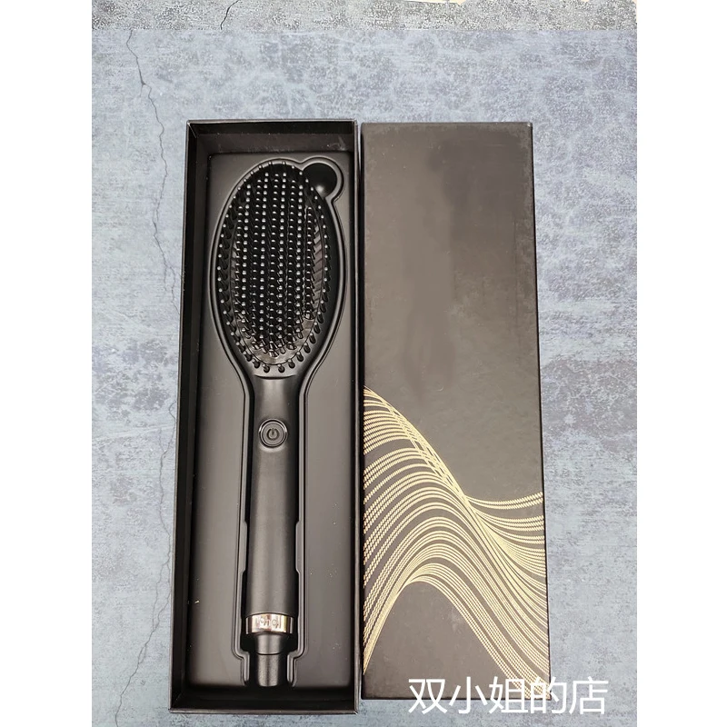 

Glide Hot Hair Brush One Step Hair Dryer & Styler &Volumizer Multi-functional Straightening & Curly Hair Brush with Negative Ion
